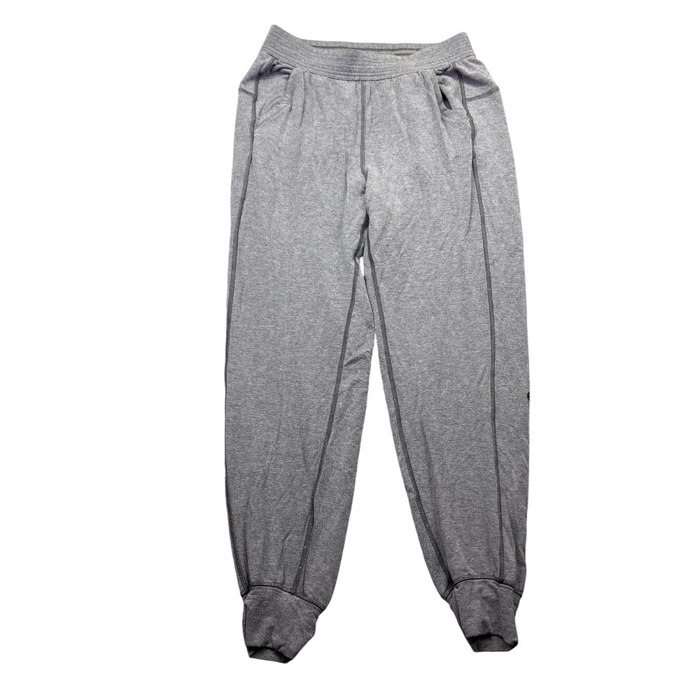Lululemon Ceremony French Terry Heathered Gray Joggers High Rise Womens Fits 28"